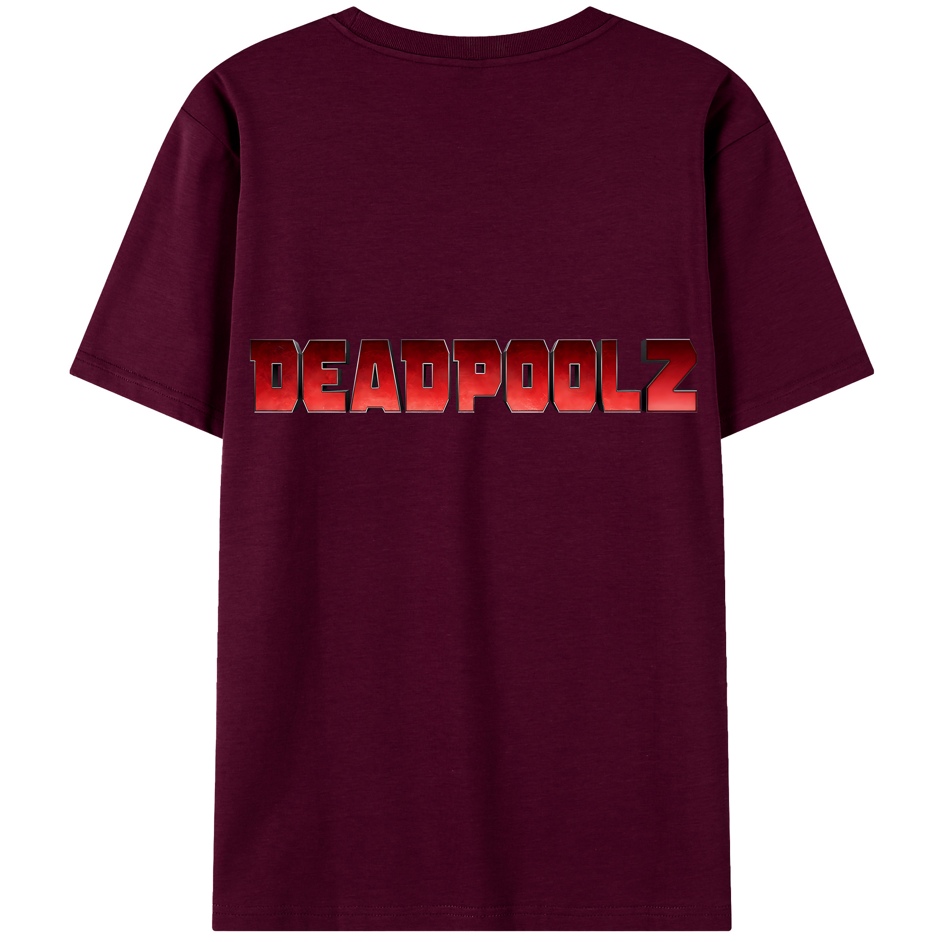 （画像用） Deadpool デッドプール レディース半袖Tシャツ(バックプリント)